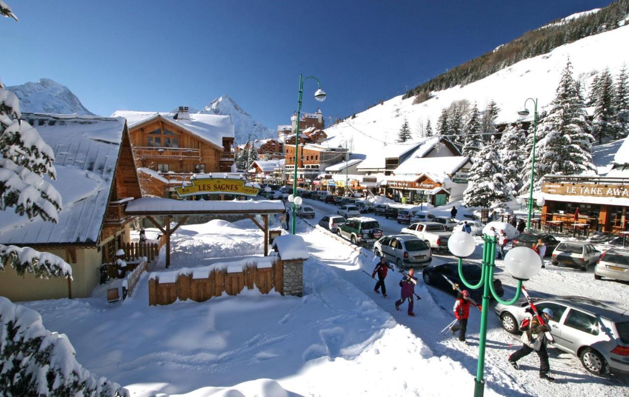 Studio Standing Residence Le Pluton Wifi Parking Prive C100 Les Deux Alpes Eksteriør bilde
